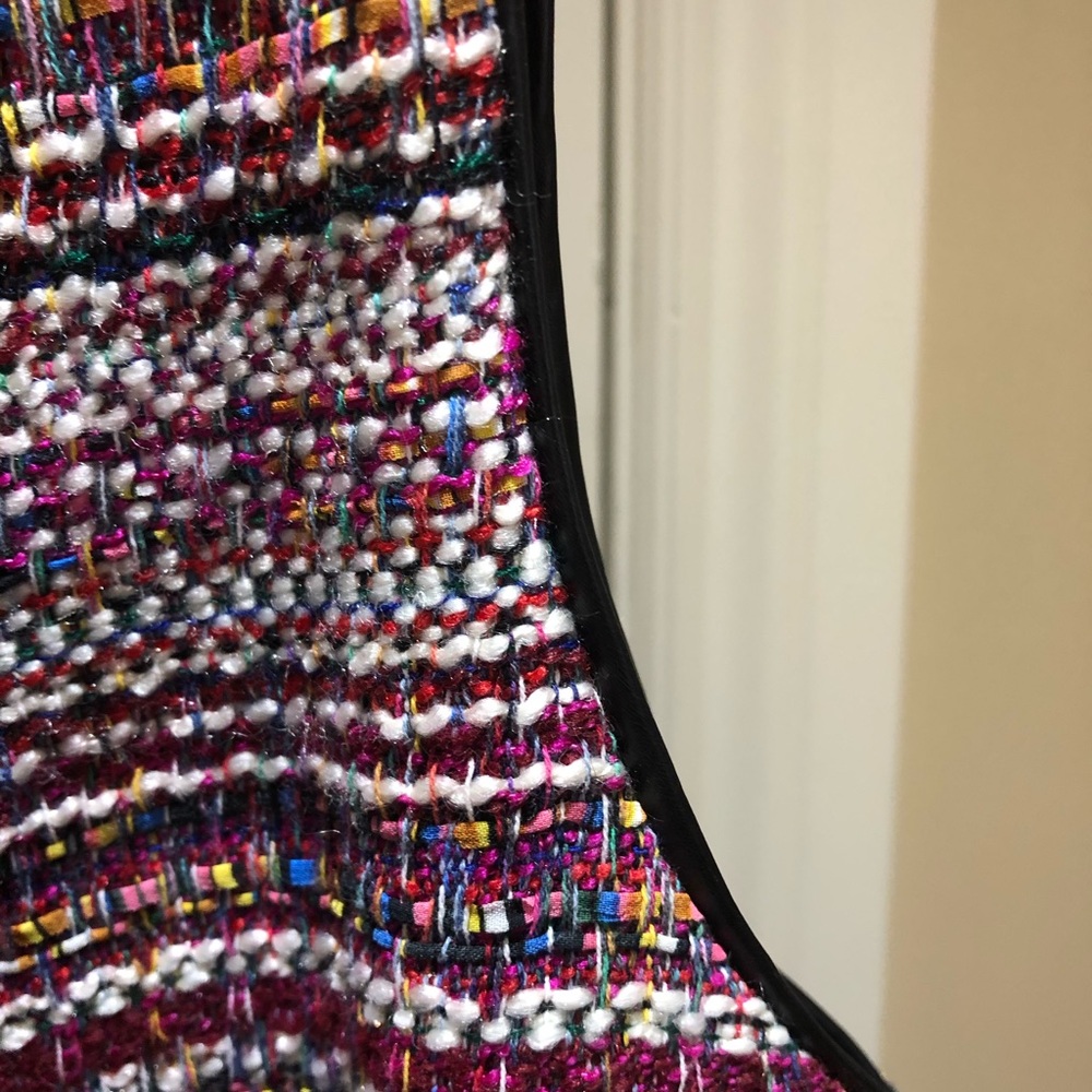 Adelyn Rae tweed dress with ruffle - Picture 6 of 7